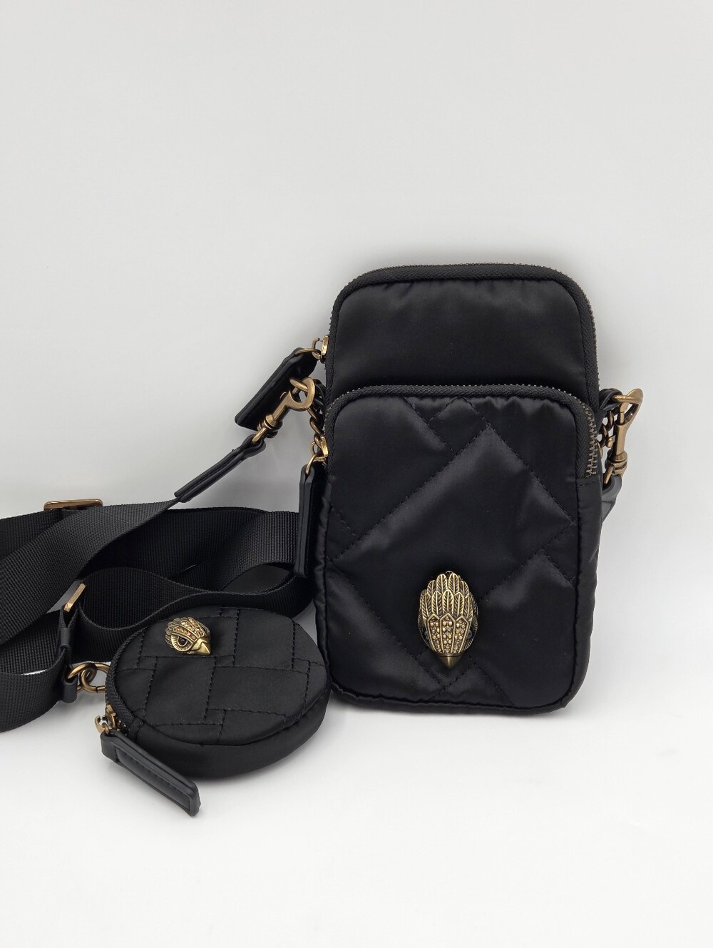 Kurt Geiger London Nylon Multi Pocket Phone Bag